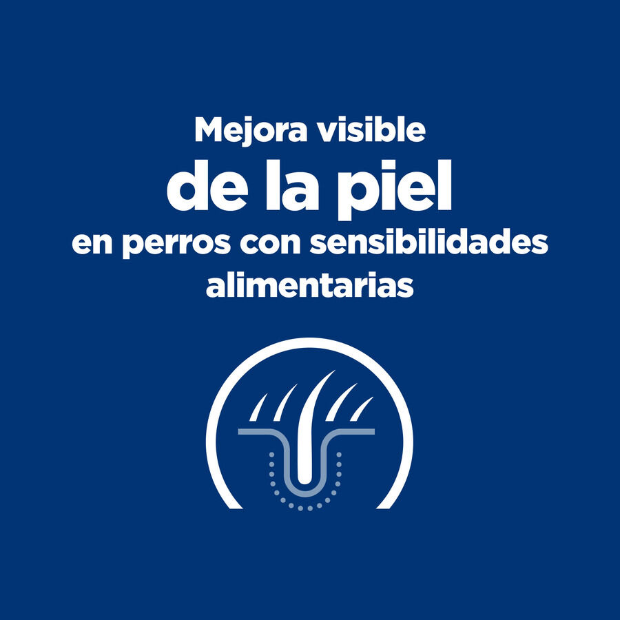 24 latas x 370 g Hill's Prescription Diet Derm Complete lata para perros &iexcl;Pack ahorro!, , large Imagen numero 5